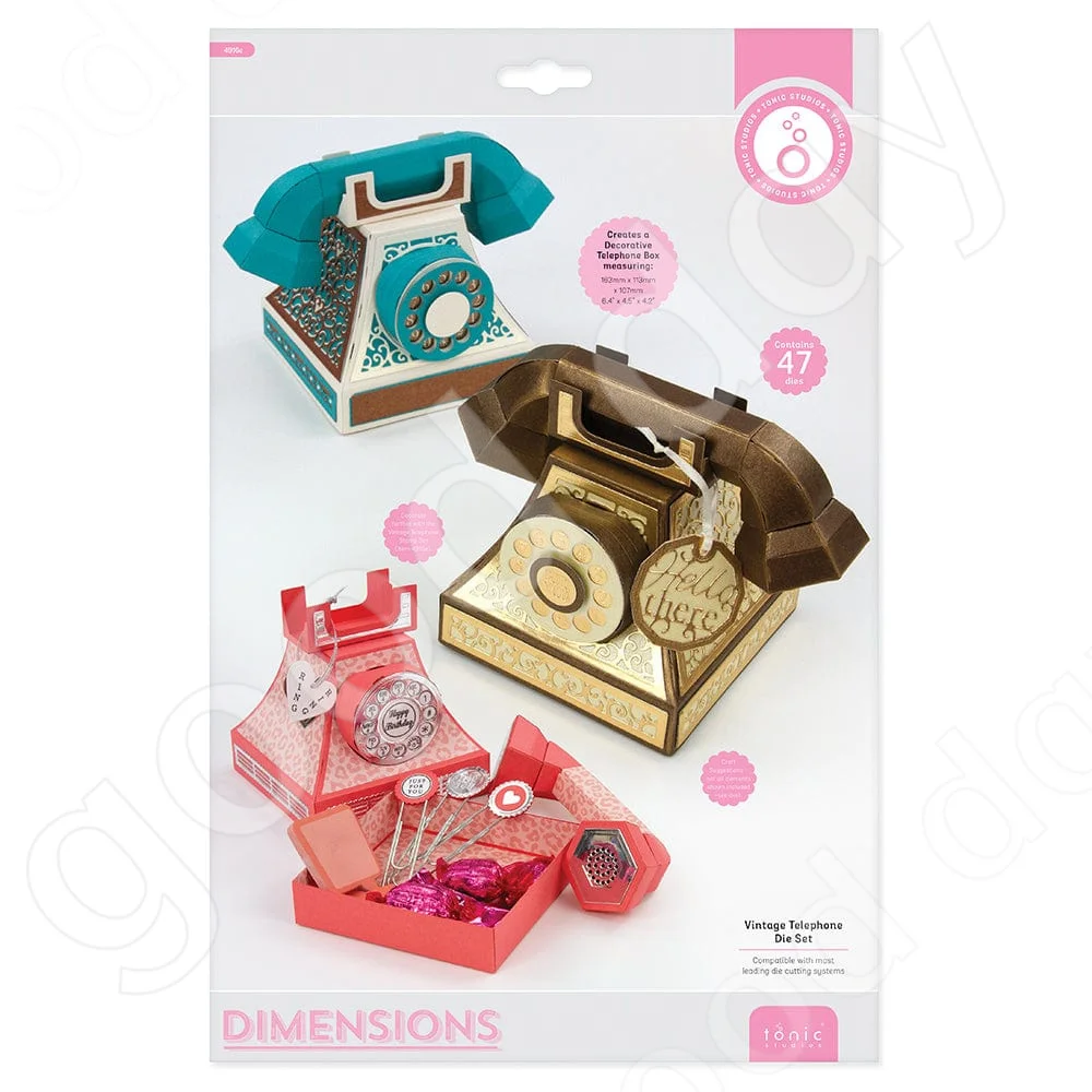 2022 Arrival New Vintage Telephone Die Set Metal Cutting Dies Scrapbook Diary Decoration Embossing Template Diy Card Handmade
2022 Arrival New Vintage Telephone Die Set Metal Cutting Dies Scrapbook Diary Decoration Embossing Template Diy Card Handmade