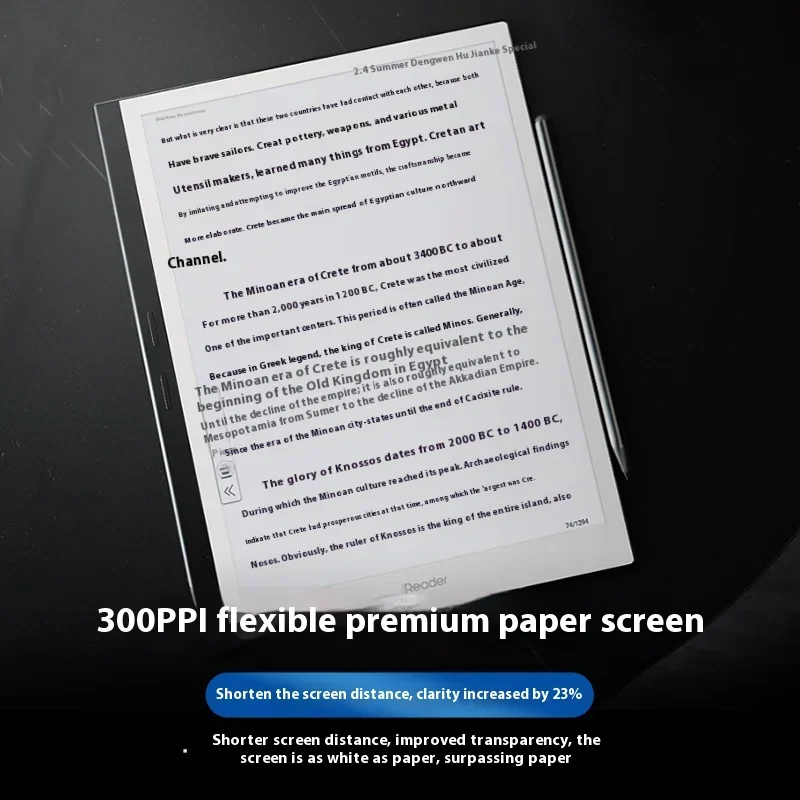 iReader Smart X3 Pro E-Book Reader Ink Screen 2560*1920 10.65 inches Carta 1300 300PPI Reader Eye Protection E-Book Readers
iReader Smart X3 Pro E-Book Reader Ink Screen 2560*1920 10.65 inches Carta 1300 300PPI Reader Eye Protection E-Book Readers