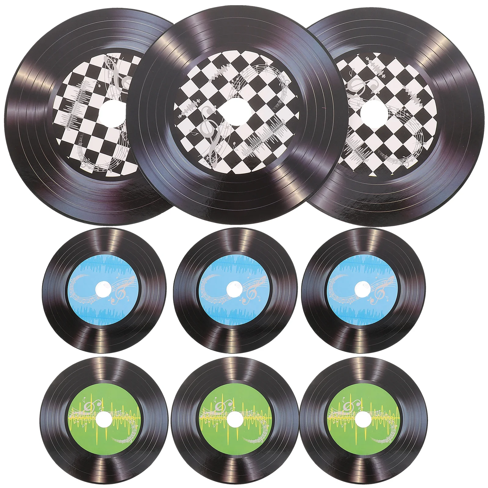 9pcs Retro Vinyl Decor Wall Home Decoration Records Ornament Reusable Party Disco Music Theme Aesthetic Supplies
9pcs Retro Vinyl Decor Wall Home Decoration Records Ornament Reusable Party Disco Music Theme Aesthetic Supplies