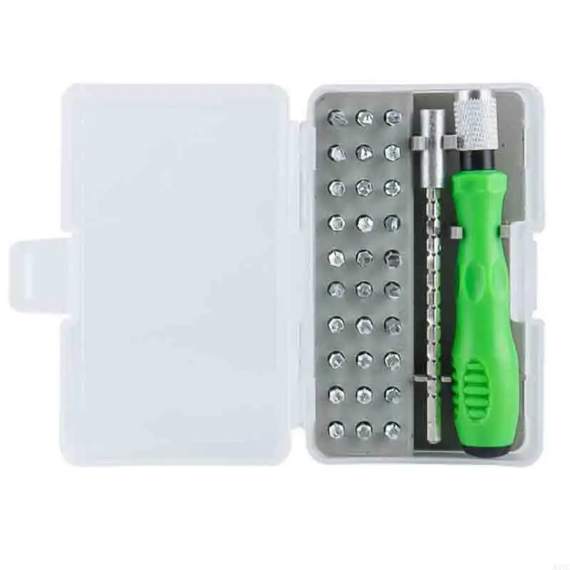 M4YC Compact 32PCS Магнитная отвертка набор с эргономическим обновлением ручки, подходящие для проектов DIY и ремонта бытовой
M4YC Compact 32PCS Магнитная отвертка набор с эргономическим обновлением ручки, подходящие для проектов DIY и ремонта бытовой