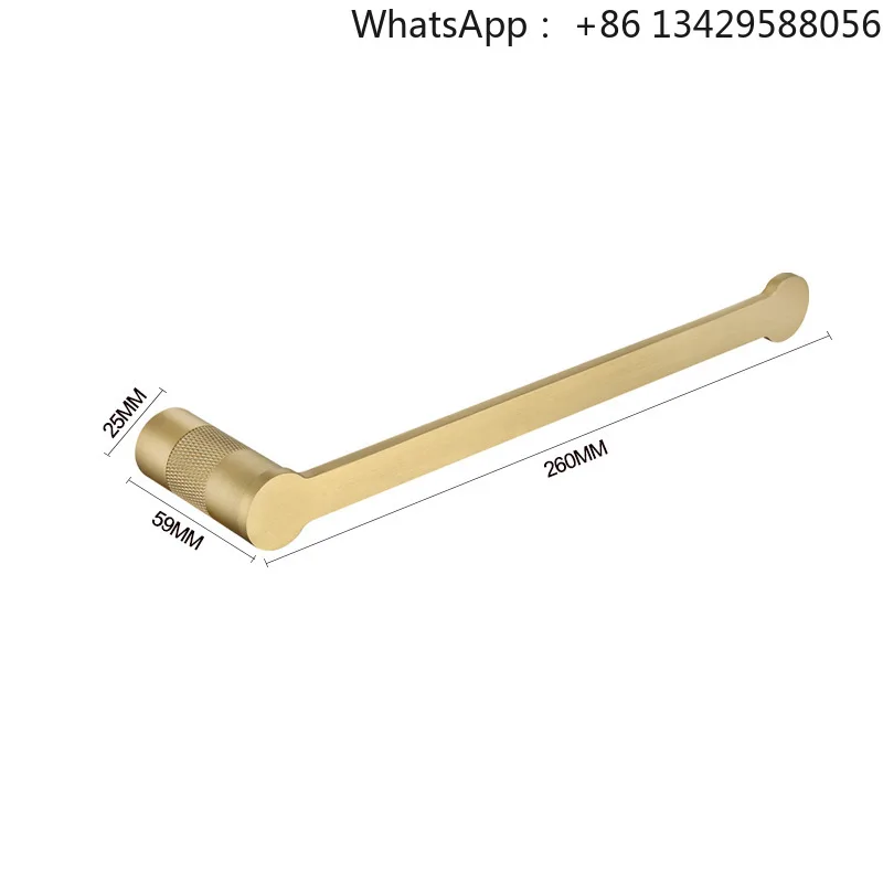 Luxury Wall Mounted Stainless Steel Towel Bar Bathroom Towel Rack
Luxury Wall Mounted Stainless Steel Towel Bar Bathroom Towel Rack