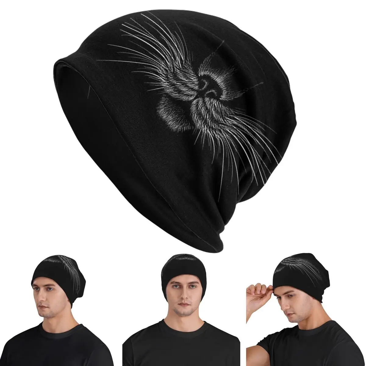 Black Cat Panther Animal Skullies Beanies Hats Warm Autumn Winter Outdoor Cap Knitted Bonnet Caps for Unisex Adult
Black Cat Panther Animal Skullies Beanies Hats Warm Autumn Winter Outdoor Cap Knitted Bonnet Caps for Unisex Adult