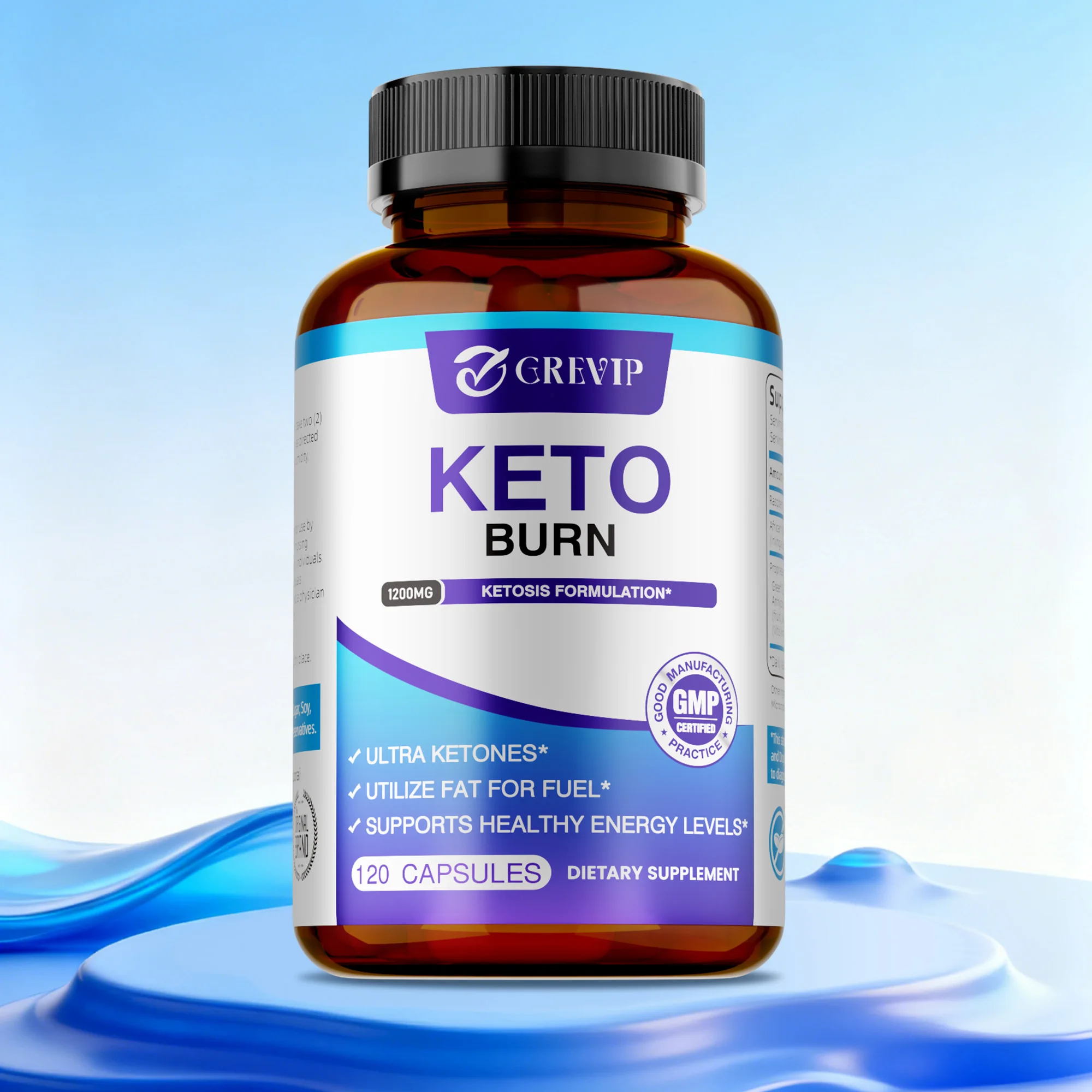 KETO Capsules - with Apple Cider Vinegar, Weight Management, Maintains Vitality & Well-being, Boosts Energy, Immune Health
KETO Capsules - with Apple Cider Vinegar, Weight Management, Maintains Vitality & Well-being, Boosts Energy, Immune Health