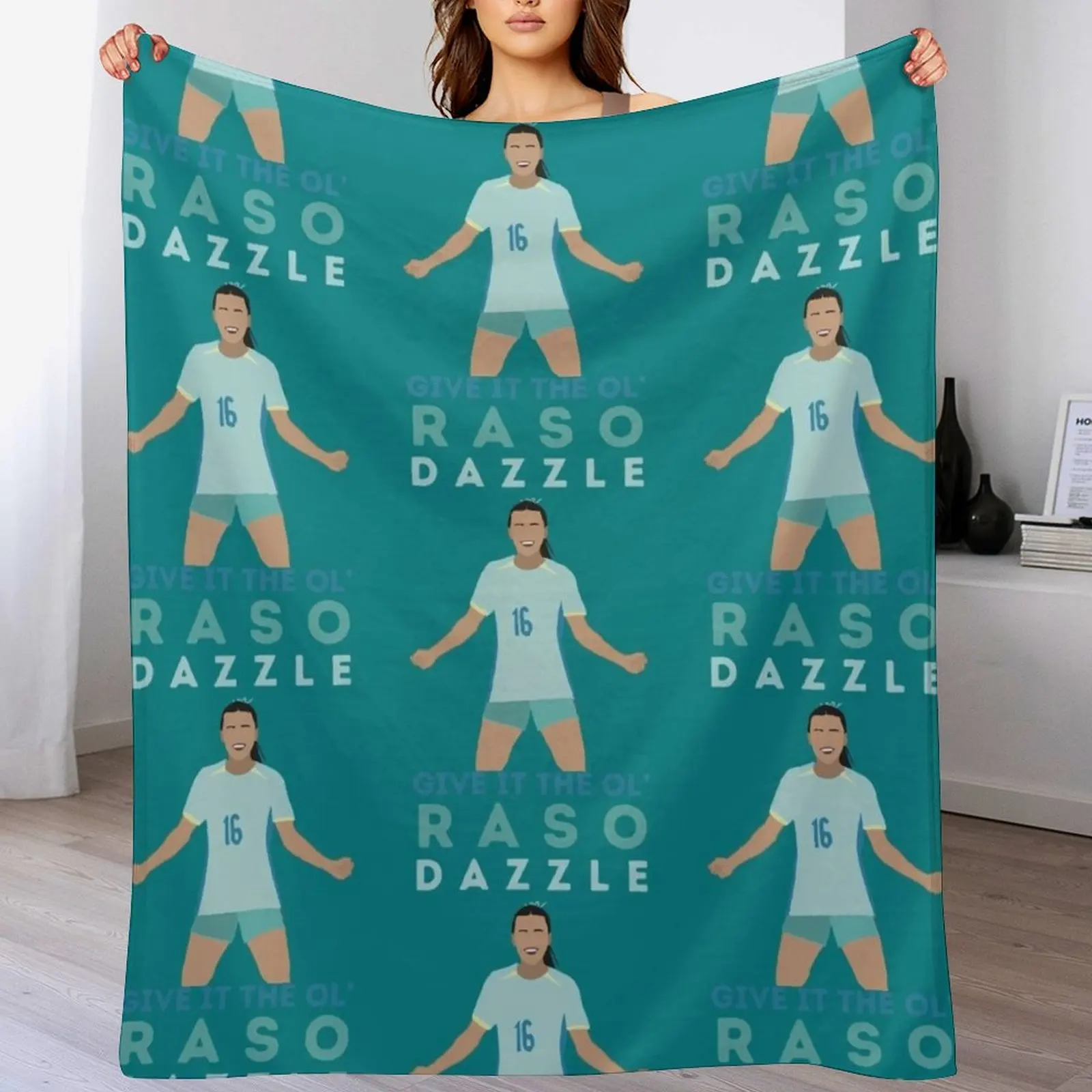 Hayley Raso Matildas Soccer Football Throw Blanket Compact Warm Blanket for Car Road Trip
Hayley Raso Matildas Soccer Football Throw Blanket Compact Warm Blanket for Car Road Trip