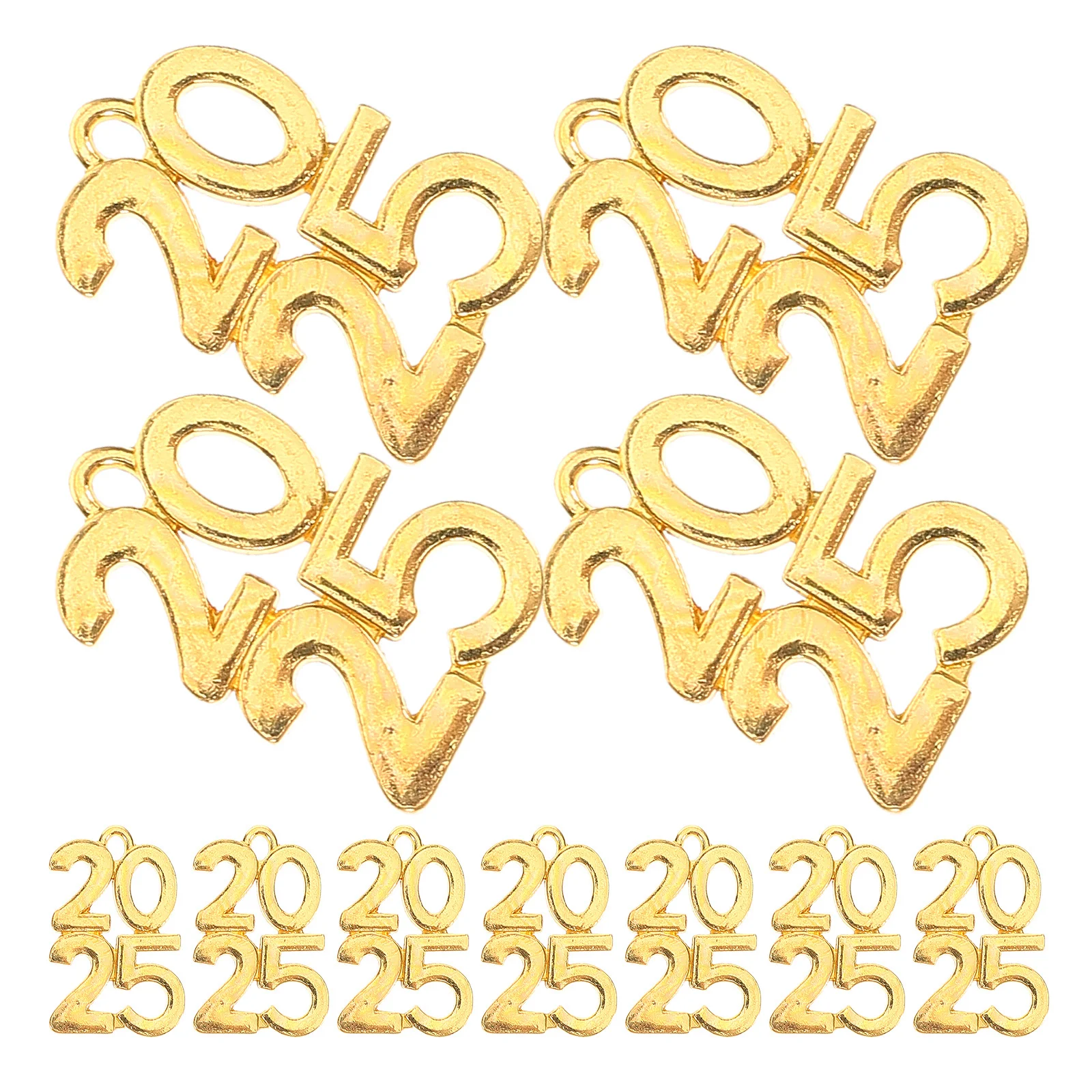 25Pcs Alloy Number Charms 2025 Charms for DIY Jewelry Earrings Necklace Bracelet Graduation Tassels Keychains Craft Supplies
25Pcs Alloy Number Charms 2025 Charms for DIY Jewelry Earrings Necklace Bracelet Graduation Tassels Keychains Craft Supplies
