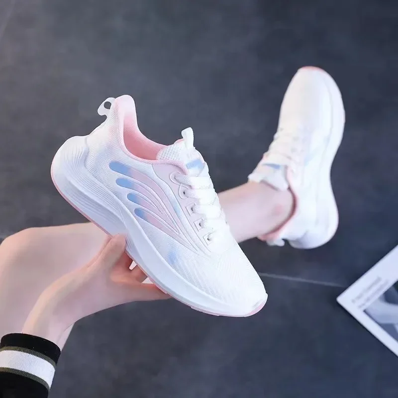 Women's Sports Shoes 2024 New Korean Version Casual Lightweight Shoes Mesh Breathable Running Hiking Shoes Zapatillas De Deporte
Women's Sports Shoes 2024 New Korean Version Casual Lightweight Shoes Mesh Breathable Running Hiking Shoes Zapatillas De Deporte