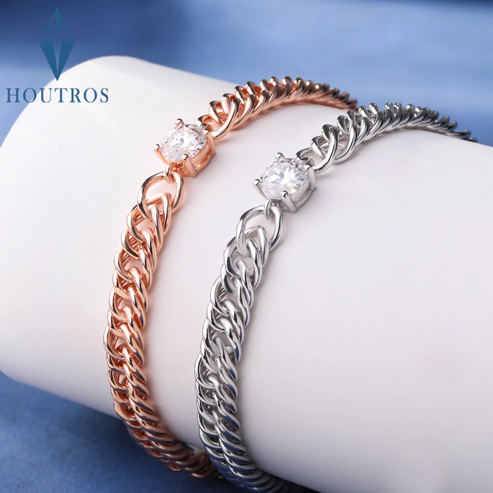 1CT D Color Moissanite Cuban Bracelet for Women Men 925 Sterling Silver Plated 18k Gold 6mm Wide Cuban Chain Hip Hop Jewelry
1CT D Color Moissanite Cuban Bracelet for Women Men 925 Sterling Silver Plated 18k Gold 6mm Wide Cuban Chain Hip Hop Jewelry