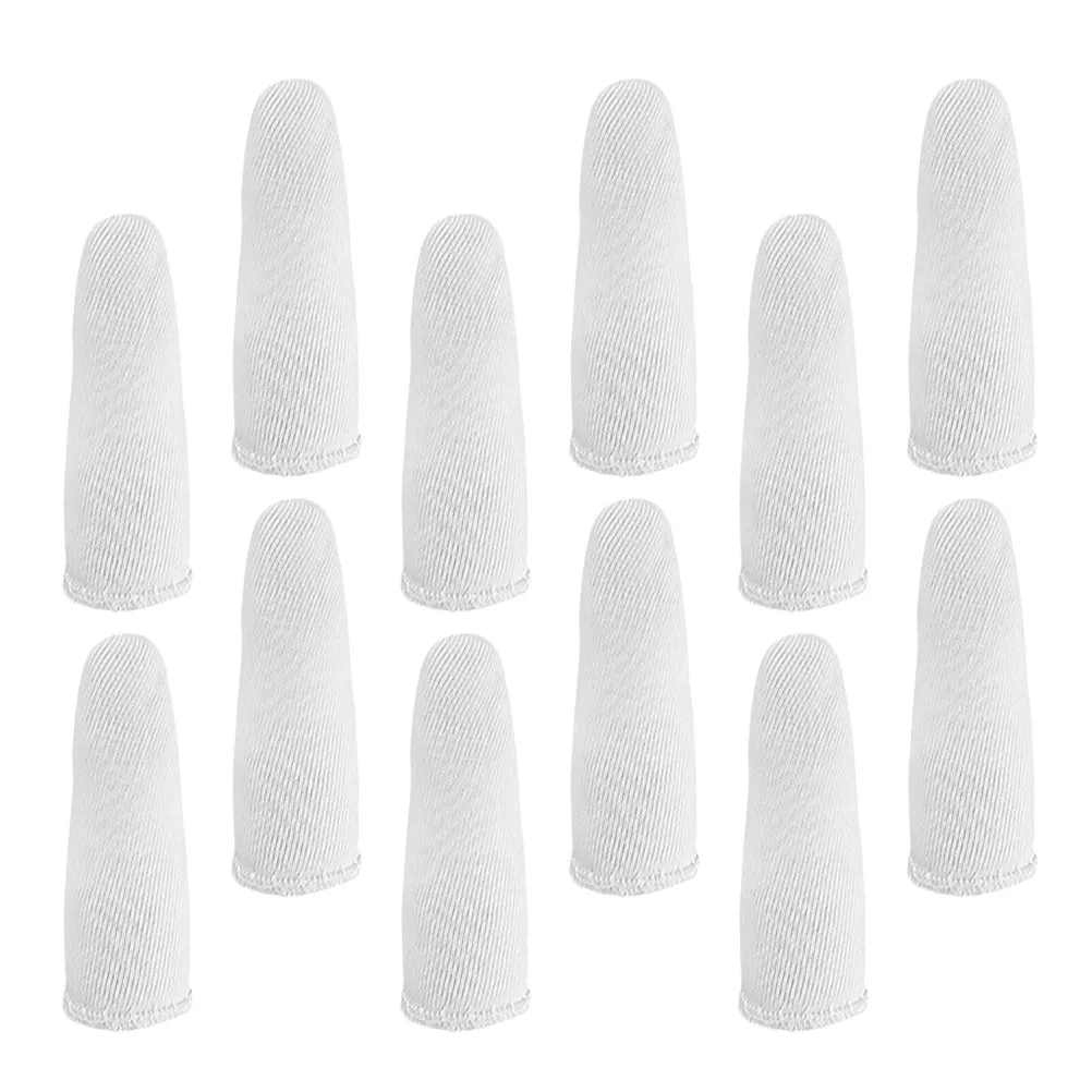 100Pcs Wear Resistant Cotton Finger Sleeves Finger Protectors for Nail Biting Prevention Cutting Food Nail Biting Prevention
100Pcs Wear Resistant Cotton Finger Sleeves Finger Protectors for Nail Biting Prevention Cutting Food Nail Biting Prevention