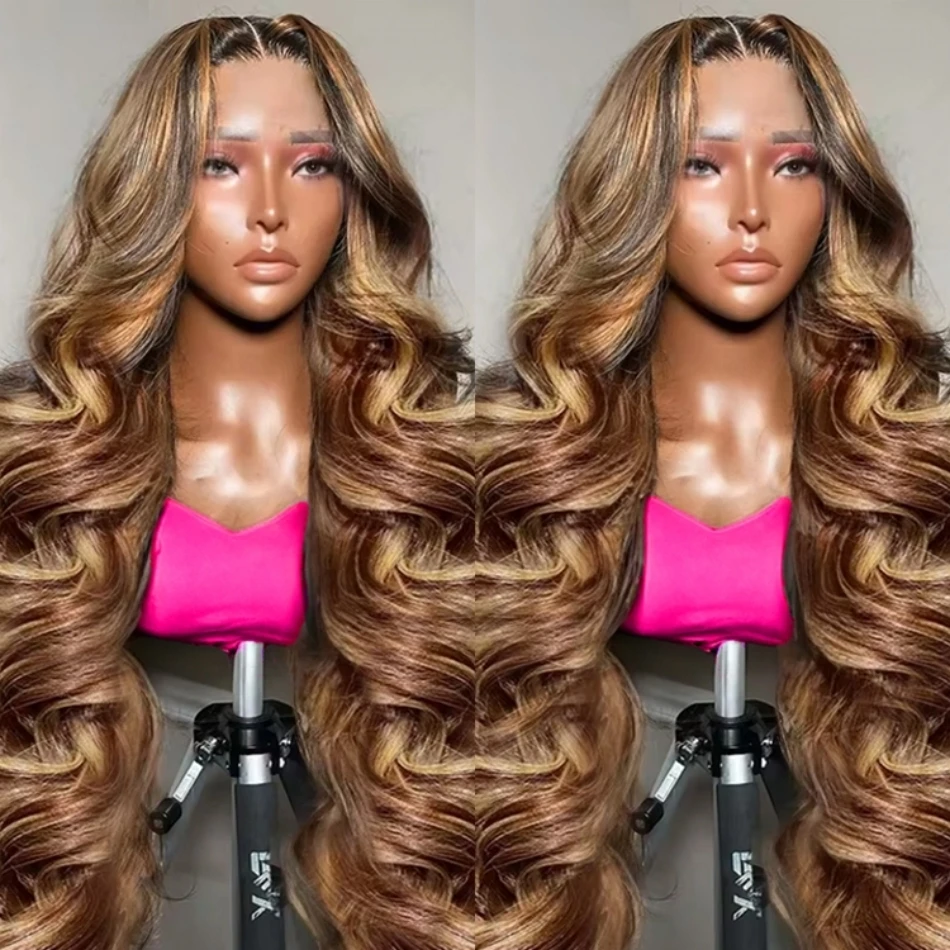 38 30 Inch Highlight Ombre 13x6 Lace Frontal Human Hair Body Wave Wigs Brazilian 4/27 Colored Transparent Lace Front Wig On Sale
38 30 Inch Highlight Ombre 13x6 Lace Frontal Human Hair Body Wave Wigs Brazilian 4/27 Colored Transparent Lace Front Wig On Sale