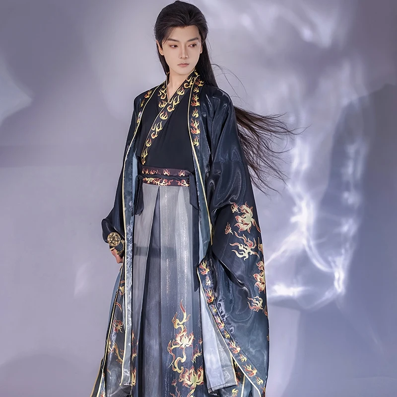 Hanfu National Chinese Dance Costume Men Ancient Cosplay Traditional Chinese Clothing For Adults Hanfu Performance Dress DQL8918
Hanfu National Chinese Dance Costume Men Ancient Cosplay Traditional Chinese Clothing For Adults Hanfu Performance Dress DQL8918
