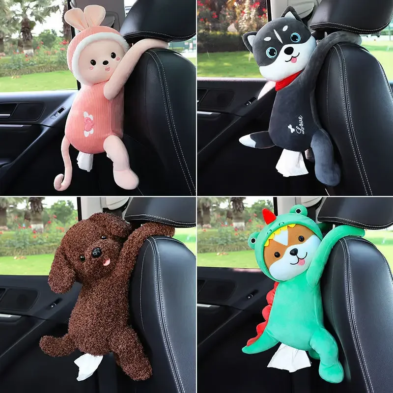Cute Cartoon Car Tissue Box Creative Lovely Rabbit Short Plush Tissue Box Holder for Car Armrest Box Car Seat Tissue Box
Cute Cartoon Car Tissue Box Creative Lovely Rabbit Short Plush Tissue Box Holder for Car Armrest Box Car Seat Tissue Box