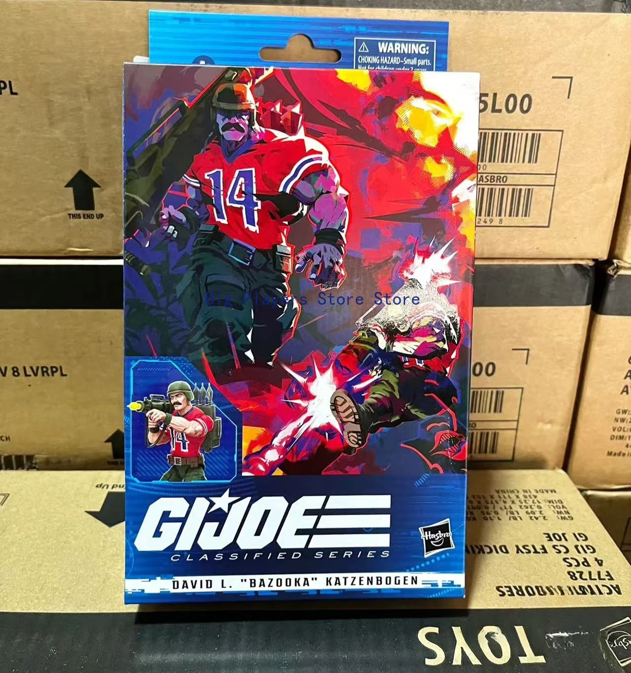 Hasbro Special Forces G.I.Joe Rocket Launch Bazdoka Red Edition Bazdoka 6-inch Action Figure
Hasbro Special Forces G.I.Joe Rocket Launch Bazdoka Red Edition Bazdoka 6-inch Action Figure