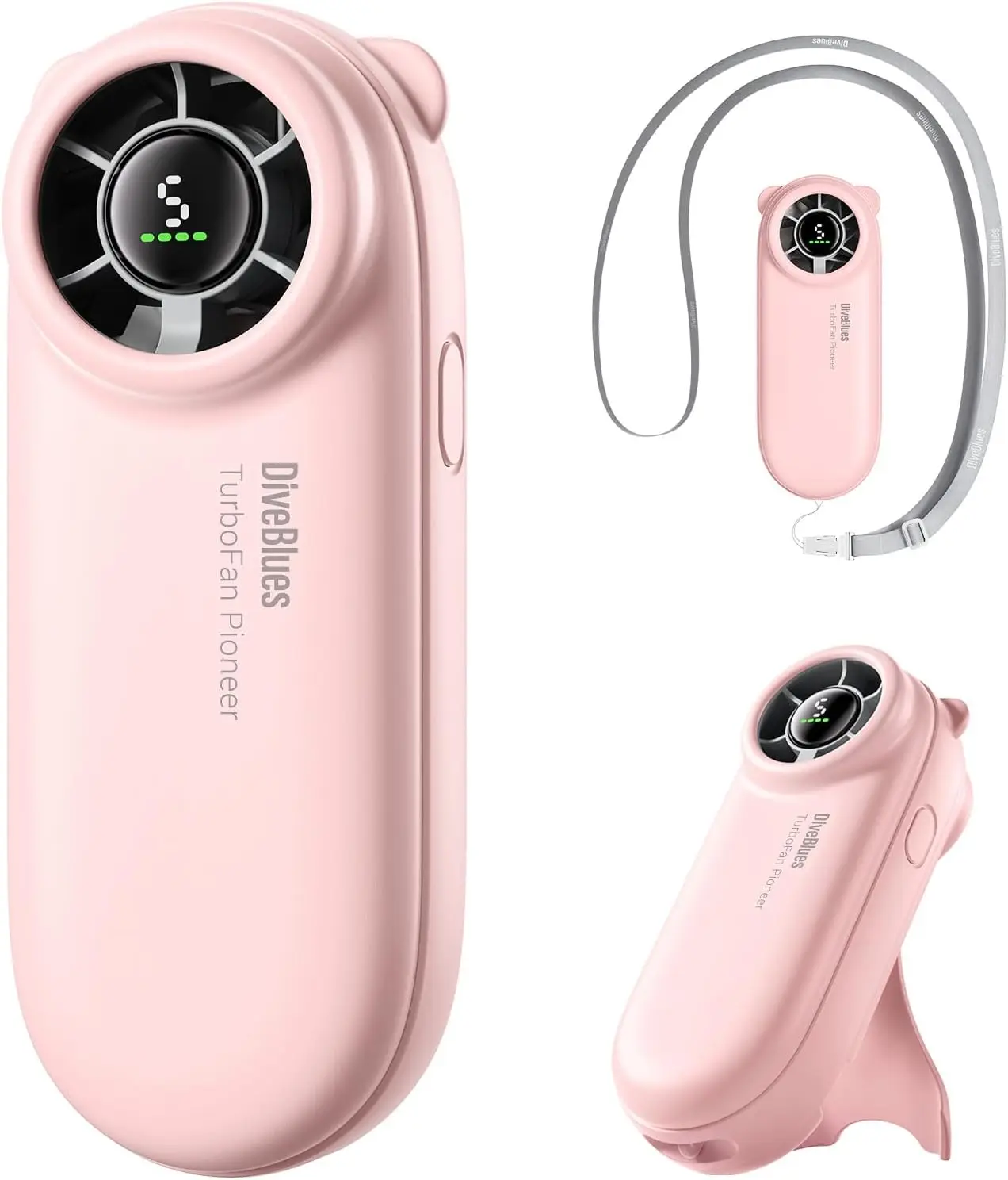 Portable Handheld Turbo Fan, 5 Speeds, Rechargeable Mini Personal Cooling Fan, Travel Essential, Gift for Women
Portable Handheld Turbo Fan, 5 Speeds, Rechargeable Mini Personal Cooling Fan, Travel Essential, Gift for Women