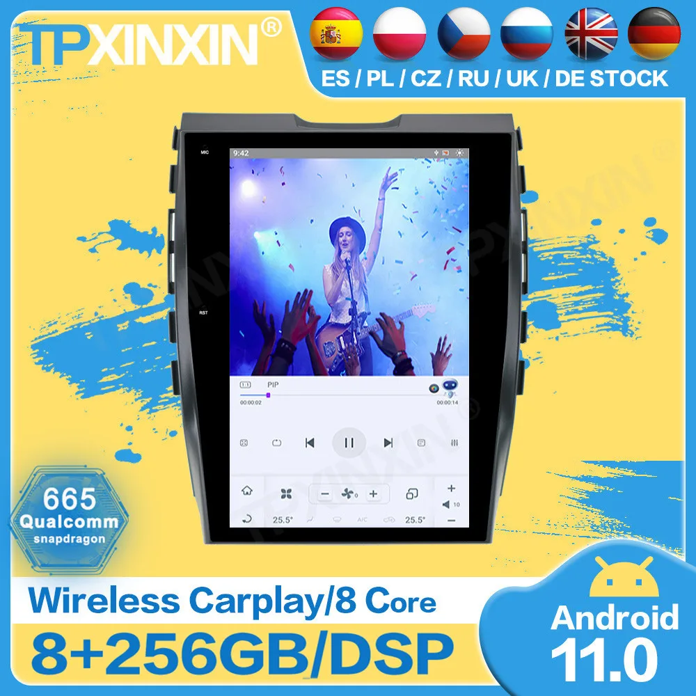 Радио, стереоприемник Qualcomm Tesla, Android 11, для Ford Edge 2015, 2016, 2017, 2018, GPS-навигатор, проигрыватель, аудиомагнитофон, головное устройство
Радио, стереоприемник Qualcomm Tesla, Android 11, для Ford Edge 2015, 2016, 2017, 2018, GPS-навигатор, проигрыватель, аудиомагнитофон, головное устройство