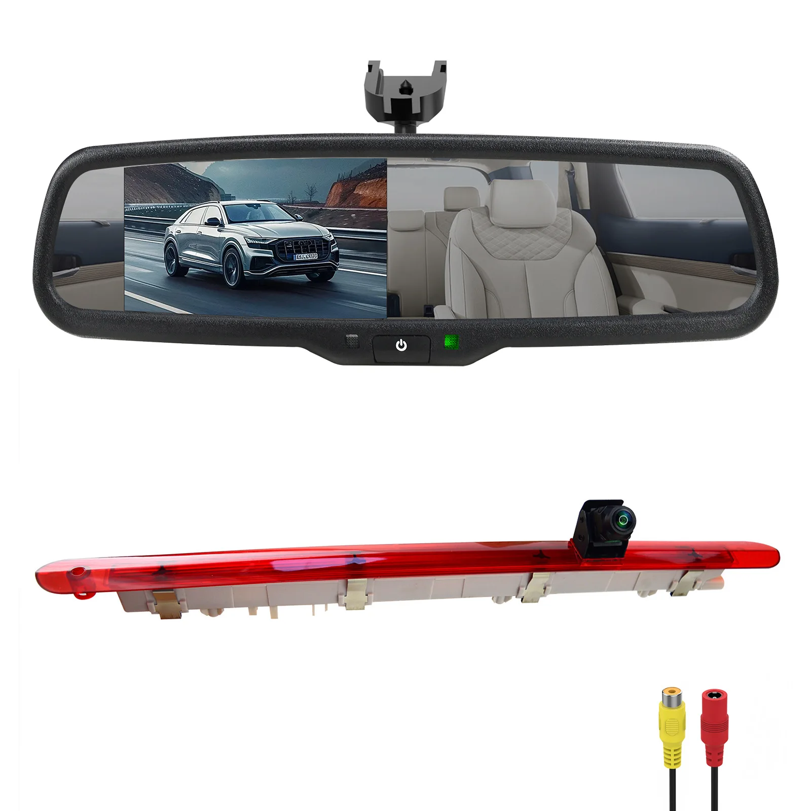 4.3-inch rearview camera monitoring kit for reversing cameras of Mercedes-Benz V-Class / Wuling / Wenyanwo (since 2014)
4.3-inch rearview camera monitoring kit for reversing cameras of Mercedes-Benz V-Class / Wuling / Wenyanwo (since 2014)