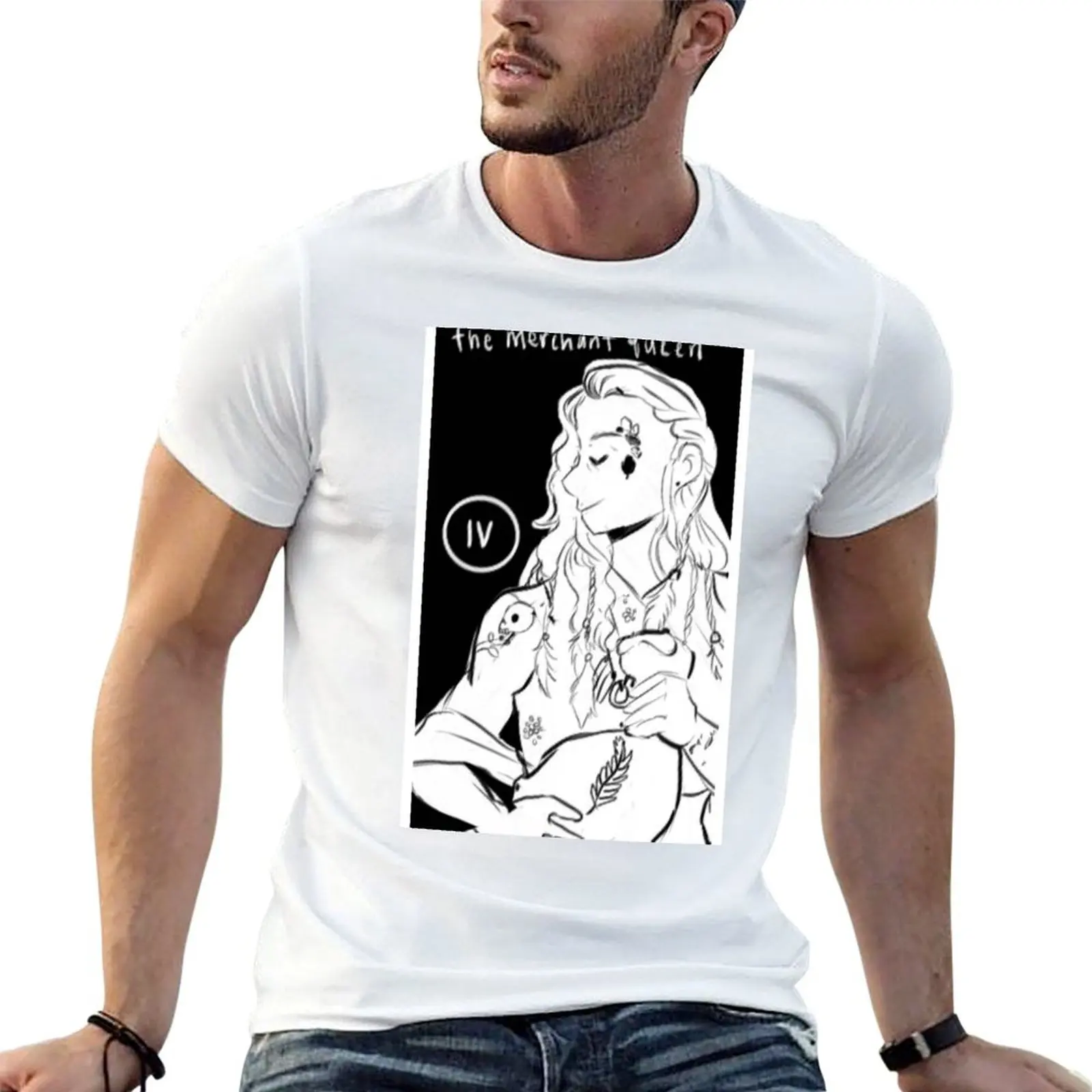 The Merchant Queen Evolett Tarot Card T-Shirt man t shirt Anime t-shirt Personalized t-shirt t shirts for men pack
The Merchant Queen Evolett Tarot Card T-Shirt man t shirt Anime t-shirt Personalized t-shirt t shirts for men pack