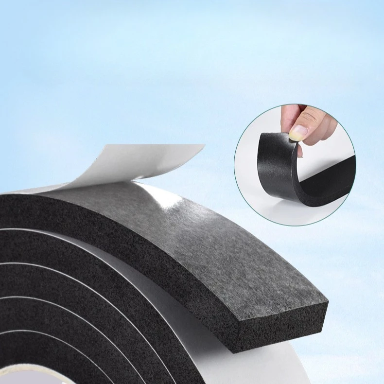 Rubber Self Adhesive Sponge Seal Strip Width10-30mm Thick 2-20mm Single Sided Adhesive EVA Black Foam Anti-collision Seal Gasket
Rubber Self Adhesive Sponge Seal Strip Width10-30mm Thick 2-20mm Single Sided Adhesive EVA Black Foam Anti-collision Seal Gasket