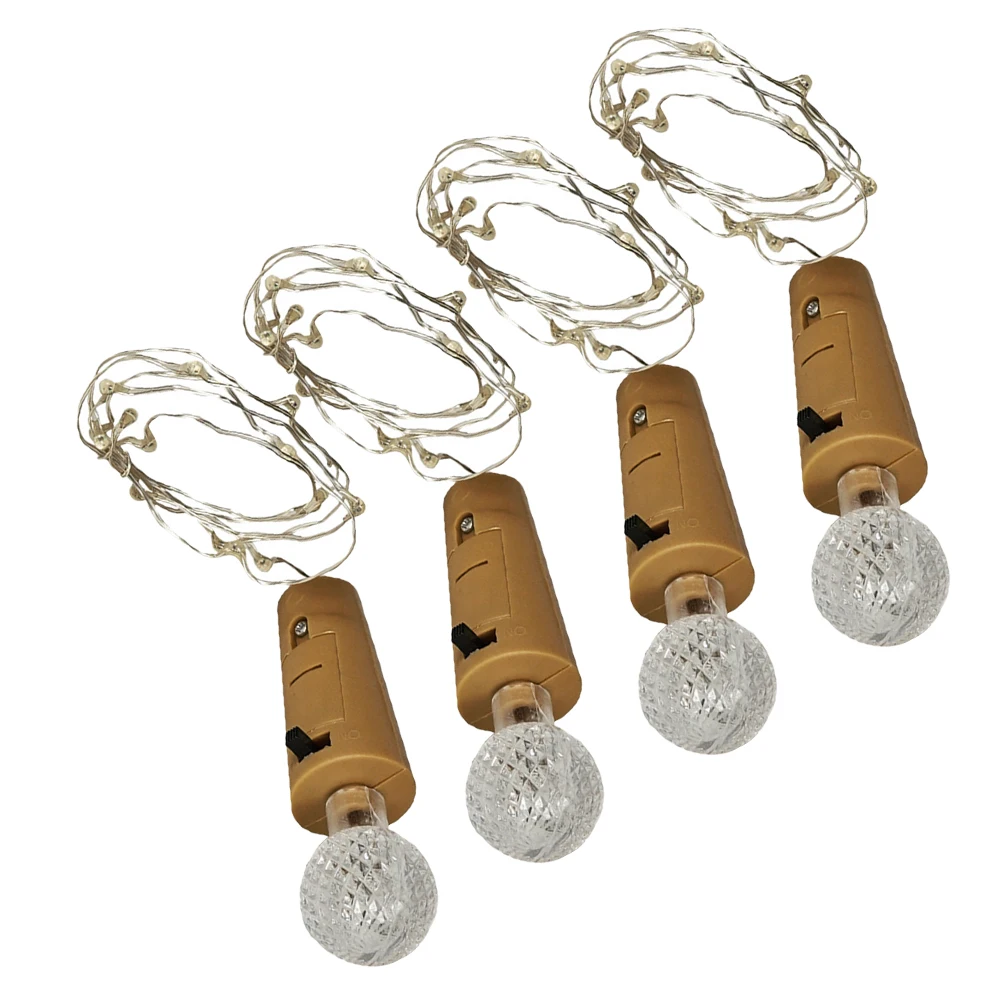 4pcs Bottle Cork String Lights Led Copper Wire Adjustable Fairy Mini Operated Christmas Wedding
4pcs Bottle Cork String Lights Led Copper Wire Adjustable Fairy Mini Operated Christmas Wedding