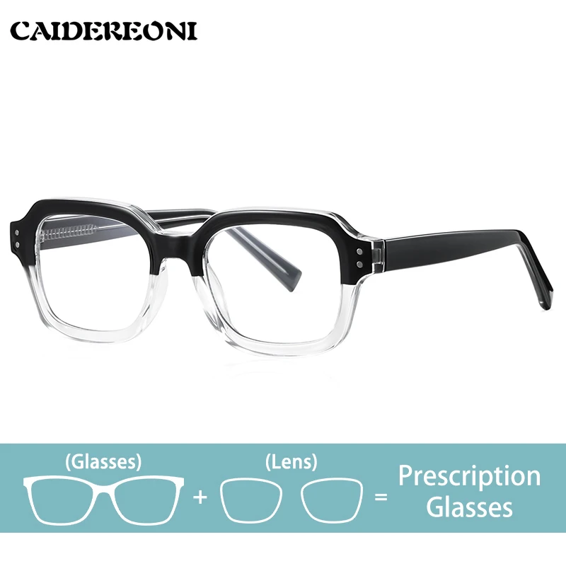 CAIDERONI Square Blue Light Customized Prescription Photochromic Optical Frames Multifocales Lentes Progresivos Men PFD2190
CAIDERONI Square Blue Light Customized Prescription Photochromic Optical Frames Multifocales Lentes Progresivos Men PFD2190