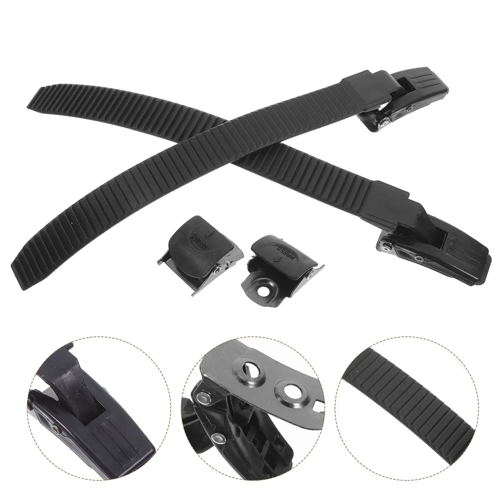2Sets Roller Skate Buckle Straps Secure Comfortable Fit Replaceable Fixing Straps for Skating Accessories
2Sets Roller Skate Buckle Straps Secure Comfortable Fit Replaceable Fixing Straps for Skating Accessories