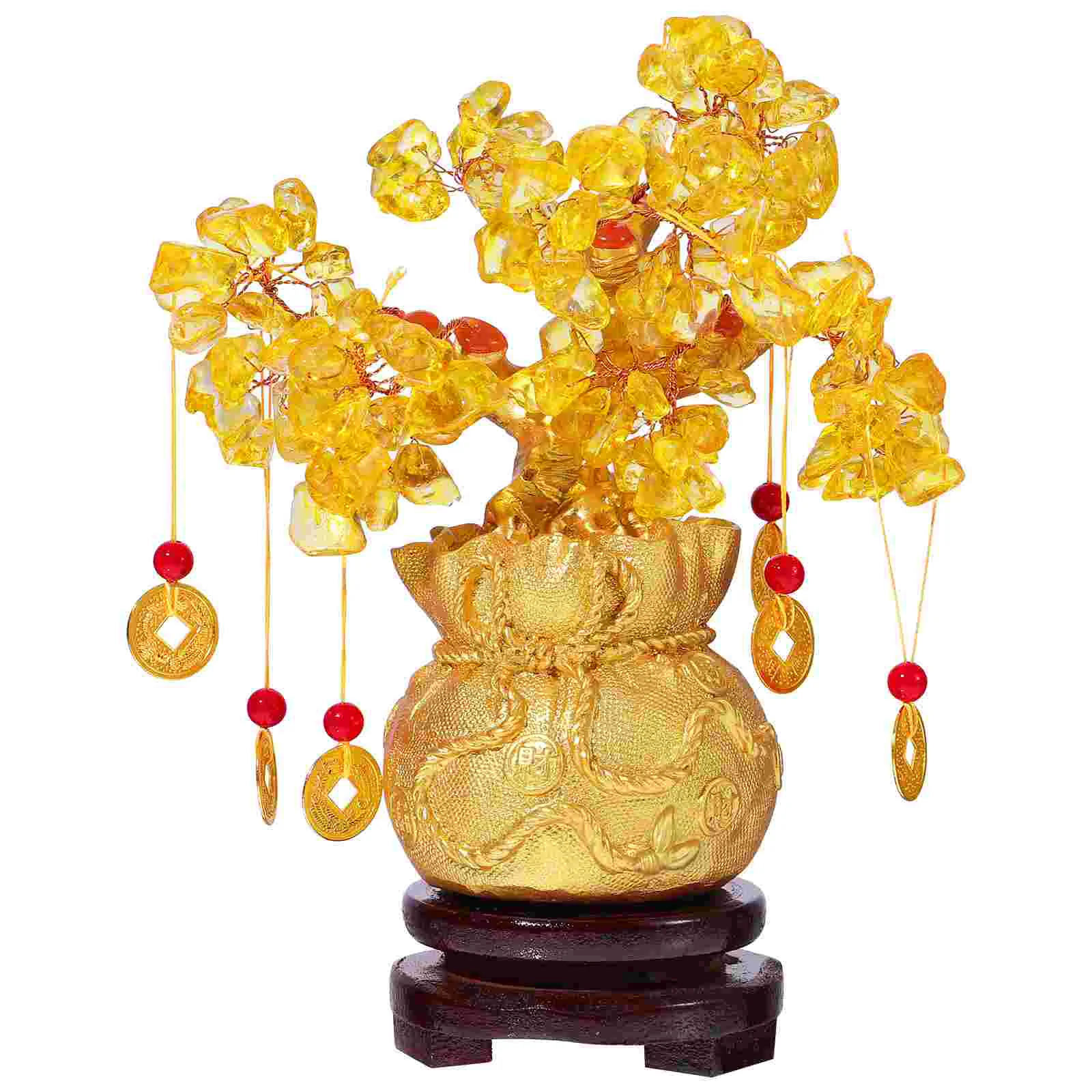 Crystal Money Tree nament Bonsai Style Feng Shui Wealth Decoration for Home Office Shop Prosperity Exquisite Natural
Crystal Money Tree nament Bonsai Style Feng Shui Wealth Decoration for Home Office Shop Prosperity Exquisite Natural