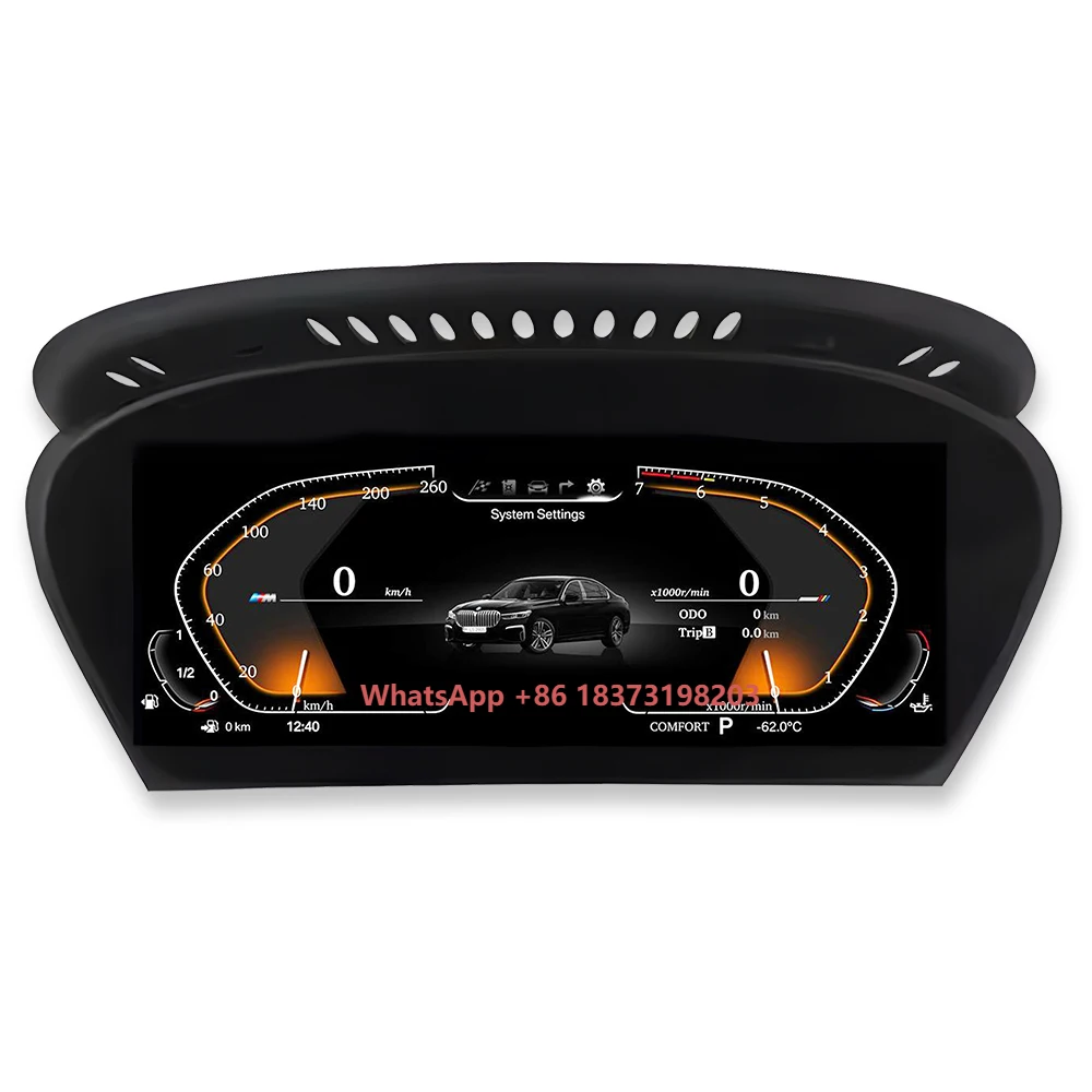 Dashboard Displayer Digital Cluster Instrument Speedometer for BMW 5series X5 X6 E60 E61 E62 E70 E71
Dashboard Displayer Digital Cluster Instrument Speedometer for BMW 5series X5 X6 E60 E61 E62 E70 E71
