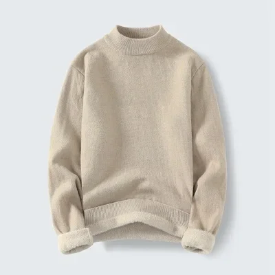 2023 Autumn/Winter New One Piece Plush Plus Plush Sweater Knit Men's Half High Neck Slim Fit Warm Top
2023 Autumn/Winter New One Piece Plush Plus Plush Sweater Knit Men's Half High Neck Slim Fit Warm Top