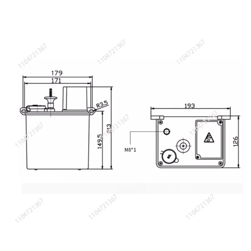 220V Electric Intermittent Lubrication Pump Fully Automatic CNC Machine Tool Lubricator Milling Machine Lubrication 1pcs
220V Electric Intermittent Lubrication Pump Fully Automatic CNC Machine Tool Lubricator Milling Machine Lubrication 1pcs