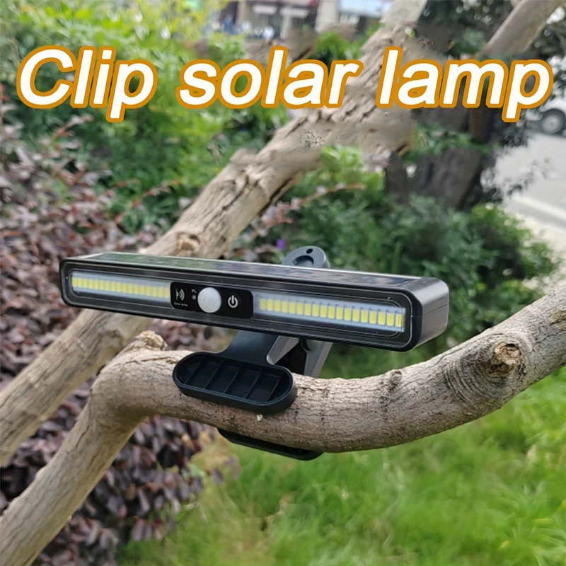 Ultra bright solar clip on light strip motion detector - outdoor lighting, suitable for courtyards, gardens, fences, and camping
Ultra bright solar clip on light strip motion detector - outdoor lighting, suitable for courtyards, gardens, fences, and camping