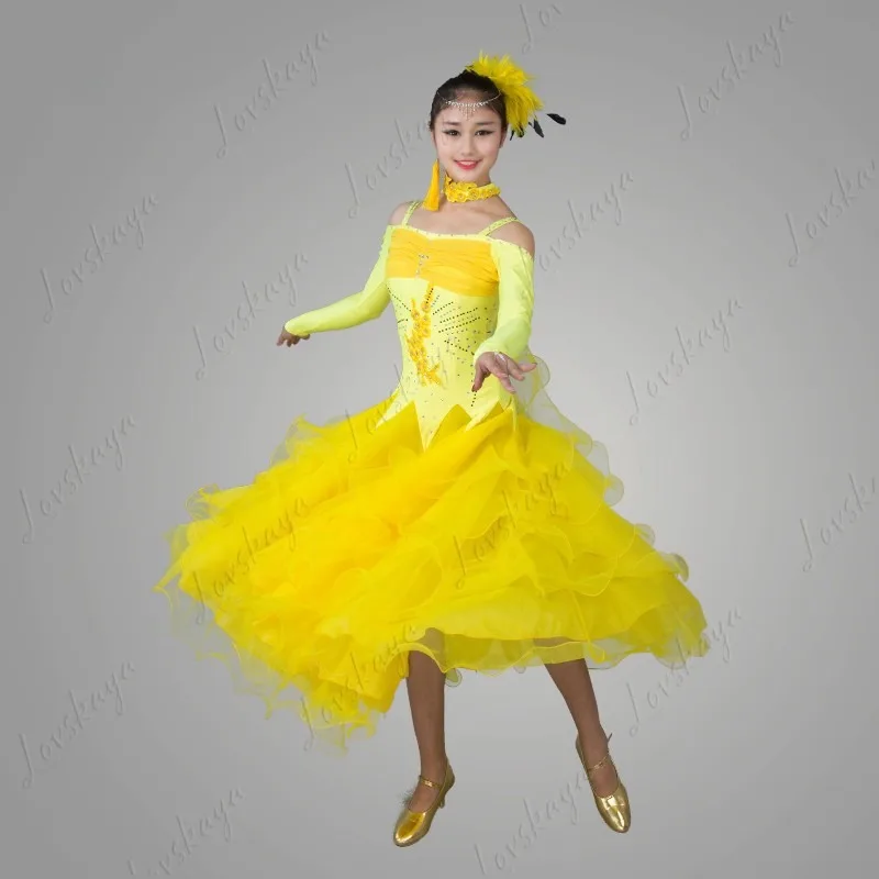New Modern Dance Dress Standard Ballroom Waltz Large Swing Skirt
New Modern Dance Dress Standard Ballroom Waltz Large Swing Skirt