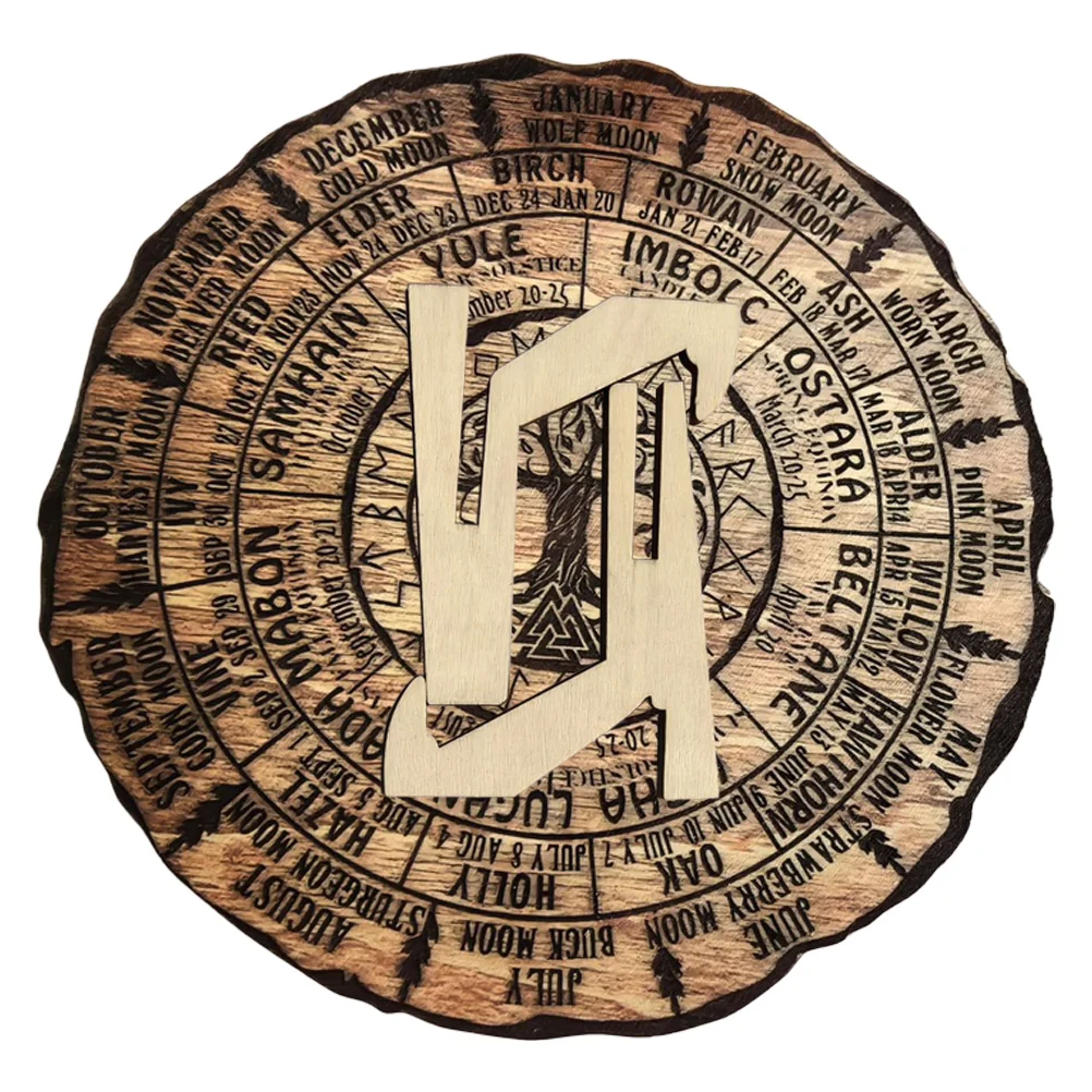 Wooden Calendar Wicca Decor Fall Decorations for Home Coffee Sign Table Decorate
Wooden Calendar Wicca Decor Fall Decorations for Home Coffee Sign Table Decorate