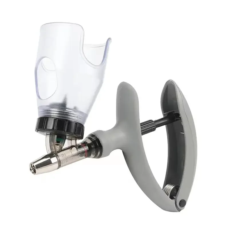 Fully automatic continuous injector for animal use, adjustable electric special cattle and animal use catheter vaccine injector
Fully automatic continuous injector for animal use, adjustable electric special cattle and animal use catheter vaccine injector