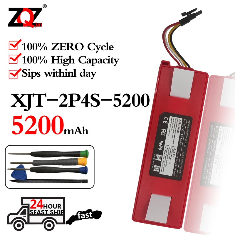 Vacuum cleaner Replacement Battery for Xiaomi Robot Roborock S50 S51 S55 Accessory Spare Parts
Vacuum cleaner Replacement Battery for Xiaomi Robot Roborock S50 S51 S55 Accessory Spare Parts