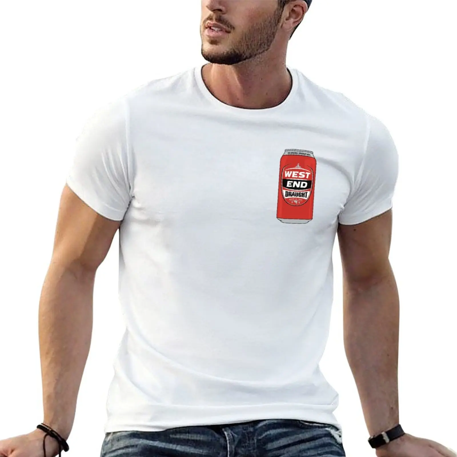 Hand-drawn West End Draught can T-Shirt man t shirts cotton funny t shirts man man t shirt designer T-shirt
Hand-drawn West End Draught can T-Shirt man t shirts cotton funny t shirts man man t shirt designer T-shirt
