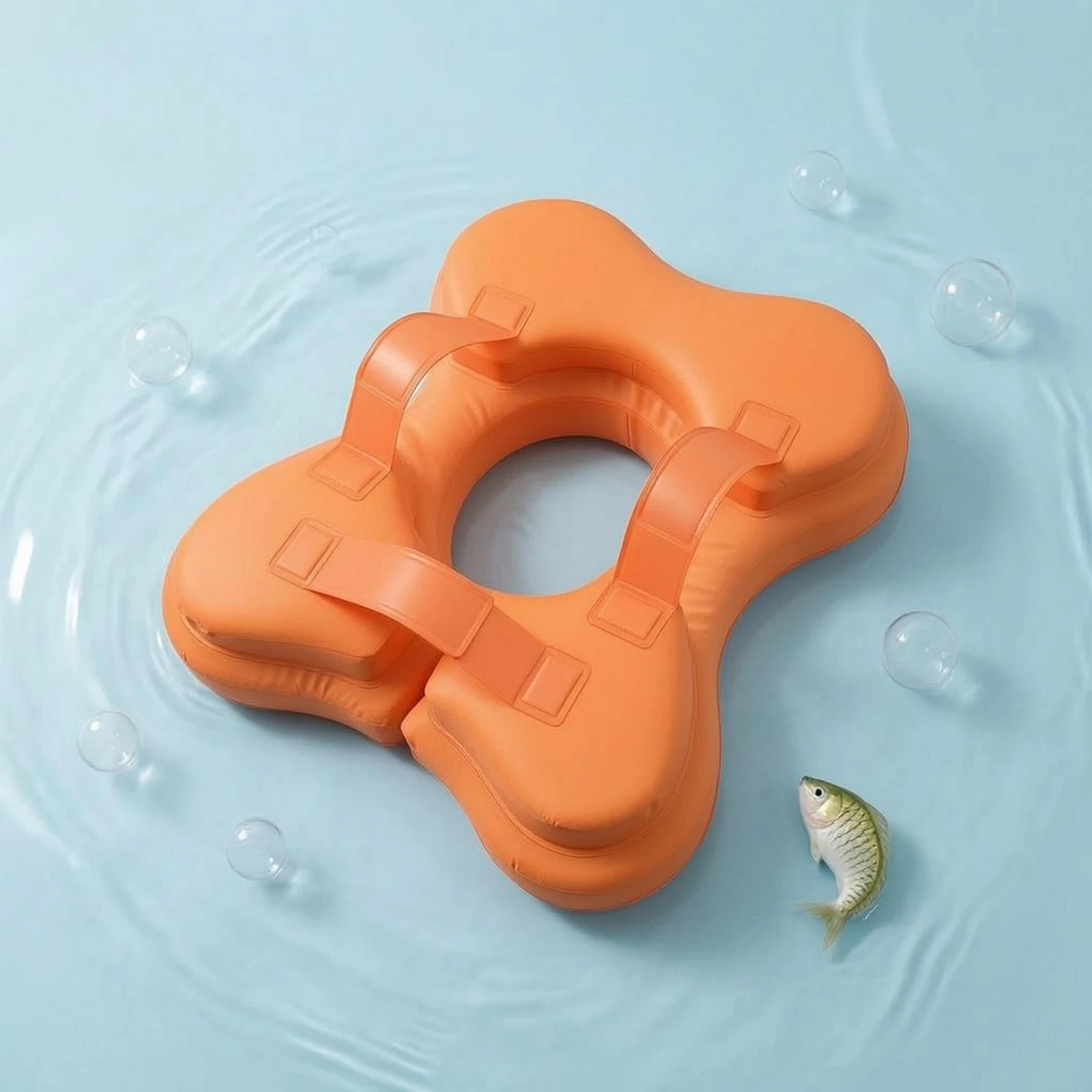 Children Swim Flotation Device Circle Orange Underarm Swim Flotation Device Water Safety Gear Buckle Strap Comfortable Fit
Children Swim Flotation Device Circle Orange Underarm Swim Flotation Device Water Safety Gear Buckle Strap Comfortable Fit