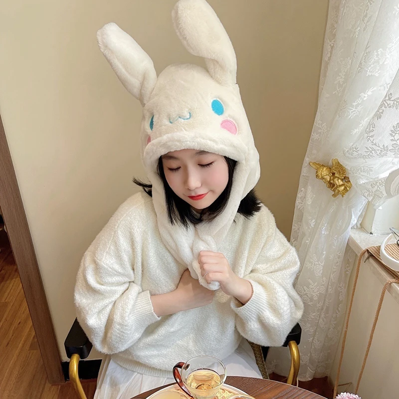 Милая Студенческая зимняя теплая шапка Kawaii Sanrio Cinnamoroll плюшевая шапка с ушками шапка для девочек подарок на день рождения игрушка
Милая Студенческая зимняя теплая шапка Kawaii Sanrio Cinnamoroll плюшевая шапка с ушками шапка для девочек подарок на день рождения игрушка