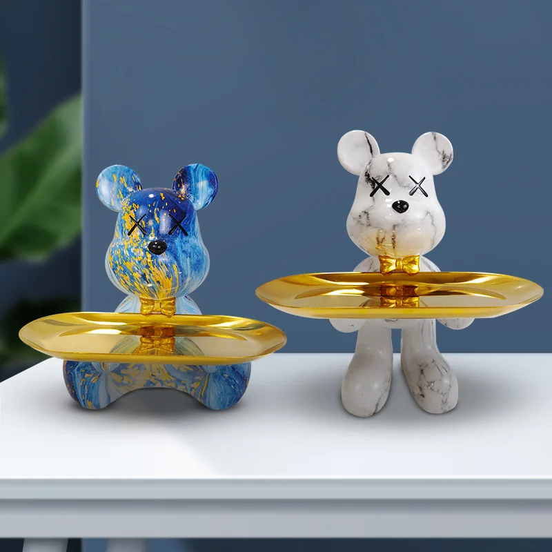 1pc Colorful Bear Statues and Sculptures Butler Figure Ornaments Interior Nordic Decorative RoomTableDecorationResin Crafts Gift
1pc Colorful Bear Statues and Sculptures Butler Figure Ornaments Interior Nordic Decorative RoomTableDecorationResin Crafts Gift
