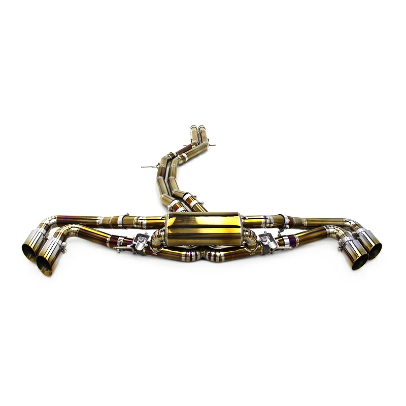 OEM Valves Catback Exhaust System For Lamborghini URUS 4.0 2018-2023 Titanium Muffler With Remote Control
OEM Valves Catback Exhaust System For Lamborghini URUS 4.0 2018-2023 Titanium Muffler With Remote Control