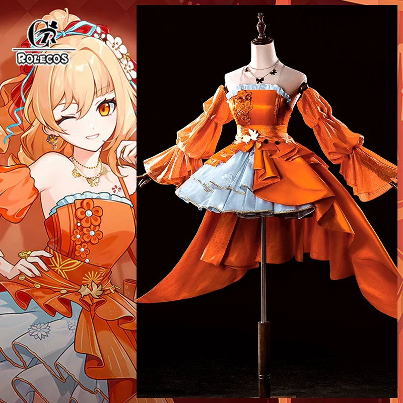 ROLECOS Game Genshin Impact Resplendent Feast Yoimiya Cosplay Costume Fanart Women Halloween Party Suit New Skin
ROLECOS Game Genshin Impact Resplendent Feast Yoimiya Cosplay Costume Fanart Women Halloween Party Suit New Skin