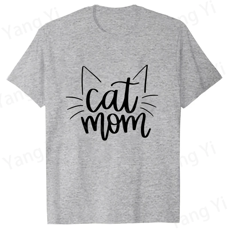 New Cat Mom Graphic Printed T Shirt Cool Short Sleeve Unisex Fashion Streetwear Personality Men Women Tees Girl Mother Cat Tops
New Cat Mom Graphic Printed T Shirt Cool Short Sleeve Unisex Fashion Streetwear Personality Men Women Tees Girl Mother Cat Tops