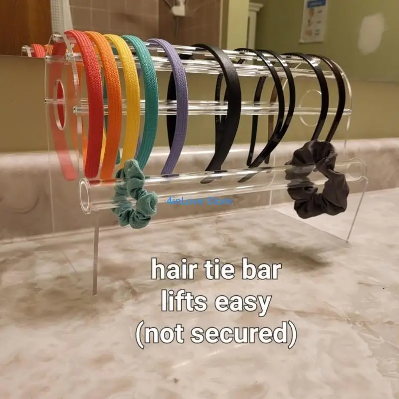 T4MD Sturdy Acrylic Hair Bands Display Stand with Double Layer for Easy Selection
T4MD Sturdy Acrylic Hair Bands Display Stand with Double Layer for Easy Selection