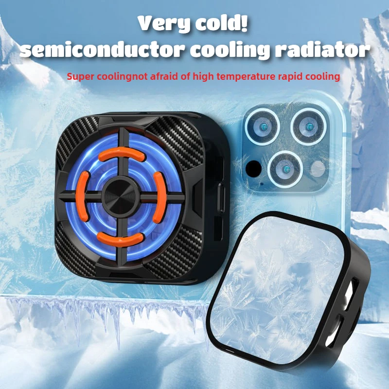NEW X79/X94 Mobile Phone Semiconductor Refrigeration Cooling Fan Radiator for PUBG Game Cooler for IPhone Android Cool Heat Sink
NEW X79/X94 Mobile Phone Semiconductor Refrigeration Cooling Fan Radiator for PUBG Game Cooler for IPhone Android Cool Heat Sink
