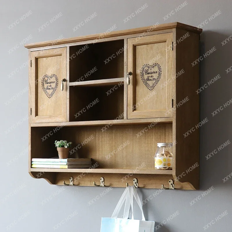 B456 Rural pastoral solid wood wall cabinets, wall-mounted storage, storage, storage cabinets
B456 Rural pastoral solid wood wall cabinets, wall-mounted storage, storage, storage cabinets