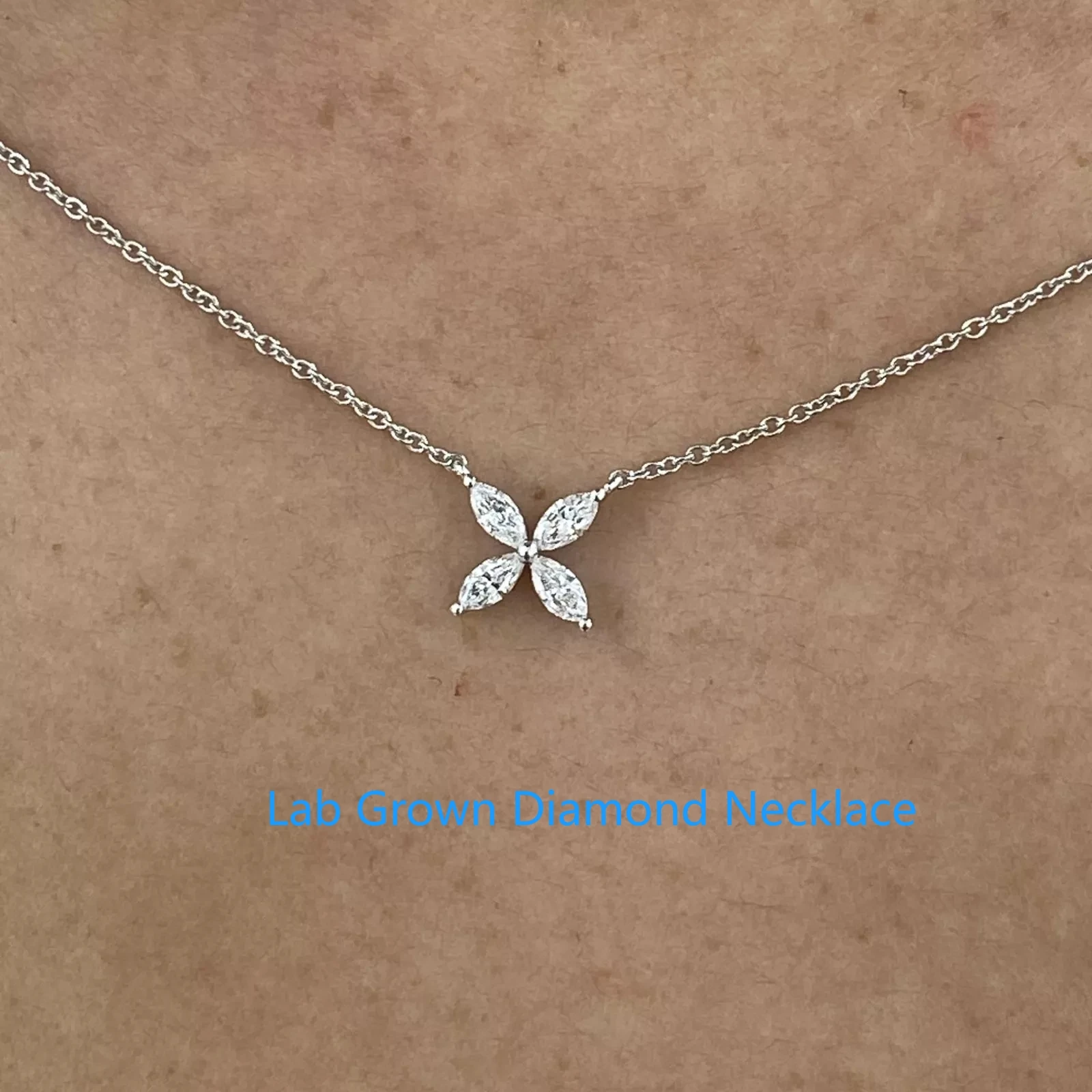 Platinum 950 Chain Necklace Marquise Lab Grown Diamond 1.2ctw DEF VS-VVS Prong Setting Diamond Necklace For Women
Platinum 950 Chain Necklace Marquise Lab Grown Diamond 1.2ctw DEF VS-VVS Prong Setting Diamond Necklace For Women