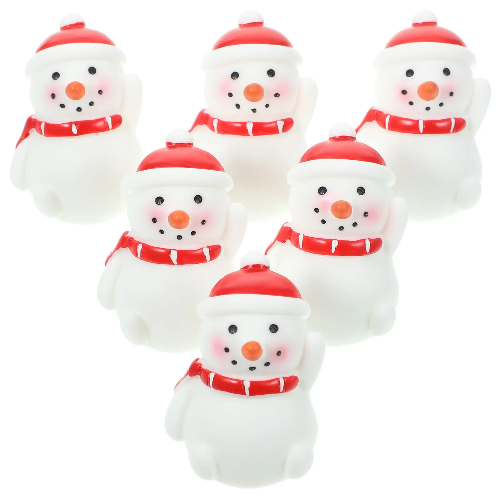 6 Pcs Christmas Decorations Mini Snowman Figurine Snow L scaping Props Photo Decorative Items for Home Party
6 Pcs Christmas Decorations Mini Snowman Figurine Snow L scaping Props Photo Decorative Items for Home Party