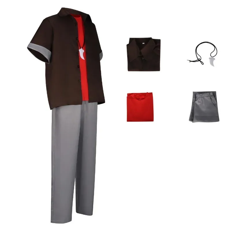 Костюм для косплея аниме для мальчиков, вечерние костюмы на Хэллоуин для детей, футболка с длинными рукавами, брюки, комплект одежды
Костюм для косплея аниме для мальчиков, вечерние костюмы на Хэллоуин для детей, футболка с длинными рукавами, брюки, комплект одежды