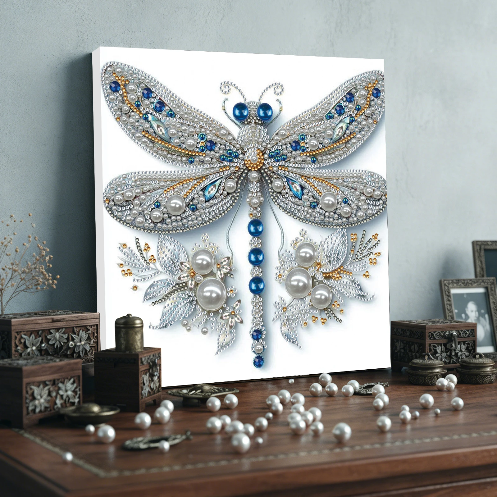 Dragonfly Diamond Art Pearl Painting Kit with Frame 9.84x9.84in for Adults Gift
Dragonfly Diamond Art Pearl Painting Kit with Frame 9.84x9.84in for Adults Gift