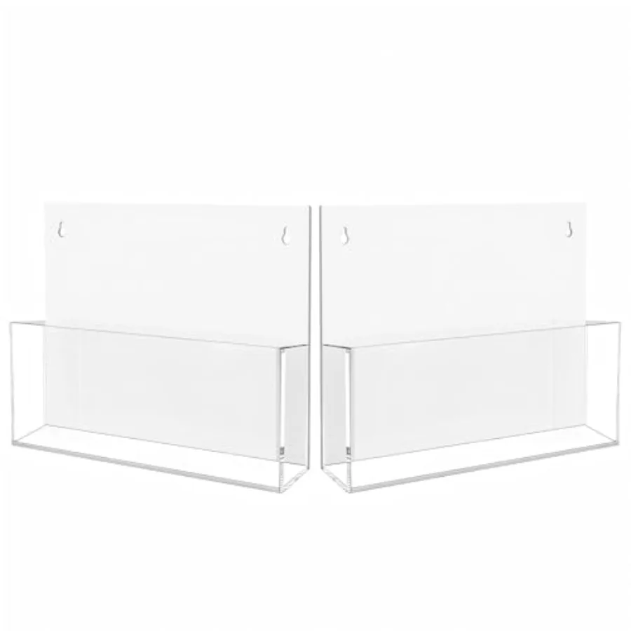 2 Pack Acrylic File Holder Wall Mount Self Adhesive Letter Size Hanging Paper Organizer Wall Pocket File Holder Storage for Let
2 Pack Acrylic File Holder Wall Mount Self Adhesive Letter Size Hanging Paper Organizer Wall Pocket File Holder Storage for Let