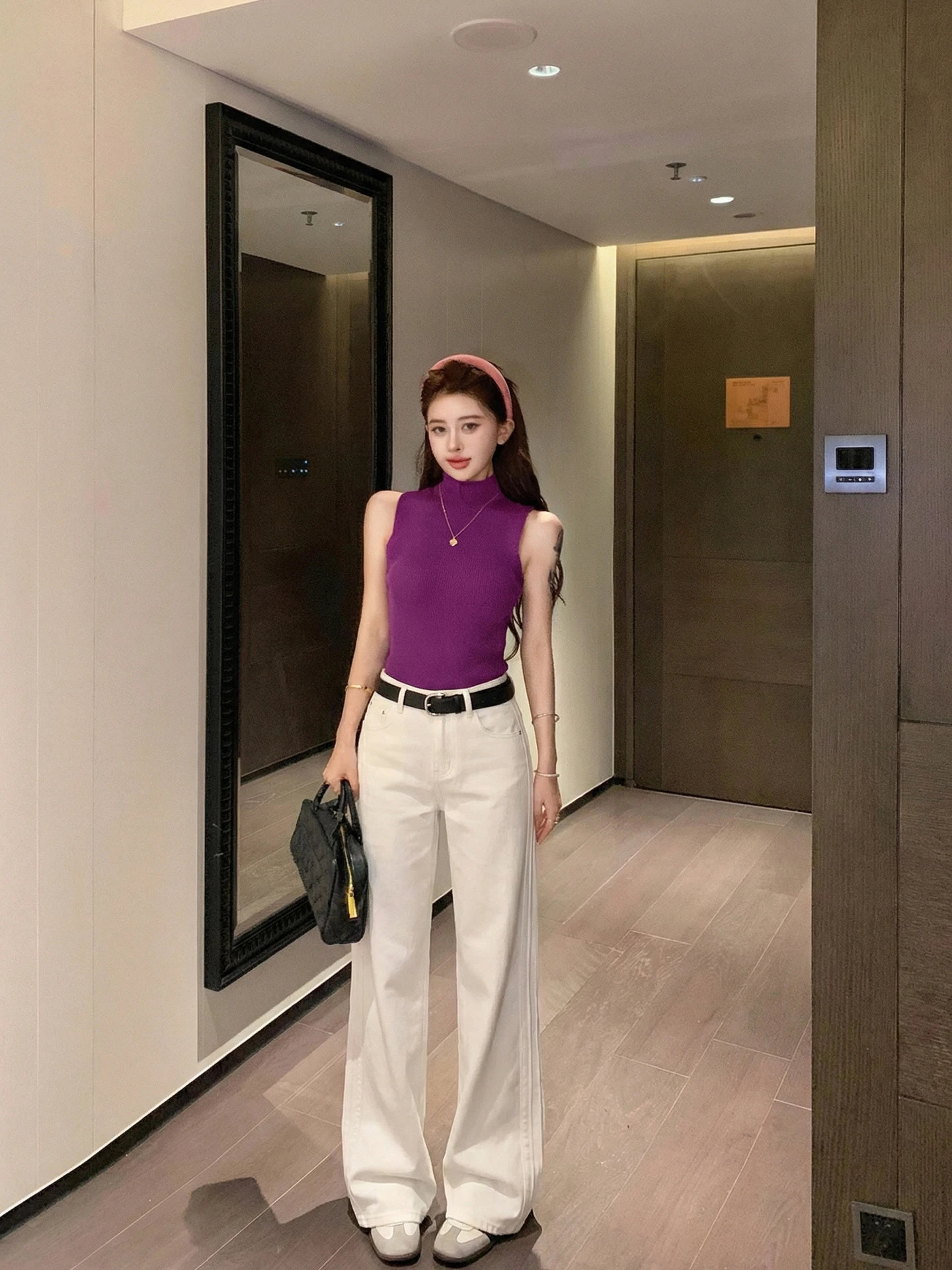 High Waist Wide Leg Denim Jeans Women's Summer American Style Straight Cut Slimming High Waist Wide Leg Long Pants
High Waist Wide Leg Denim Jeans Women's Summer American Style Straight Cut Slimming High Waist Wide Leg Long Pants