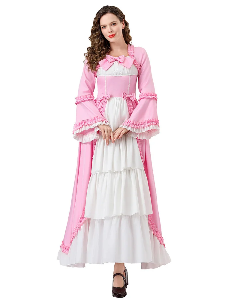 Ренессансный многоцветный средневековый костюм на Хэллоуин Dr, винтажный костюм богини, одежда из полиэстера, традиционный китайский сле
Ренессансный многоцветный средневековый костюм на Хэллоуин Dr, винтажный костюм богини, одежда из полиэстера, традиционный китайский сле